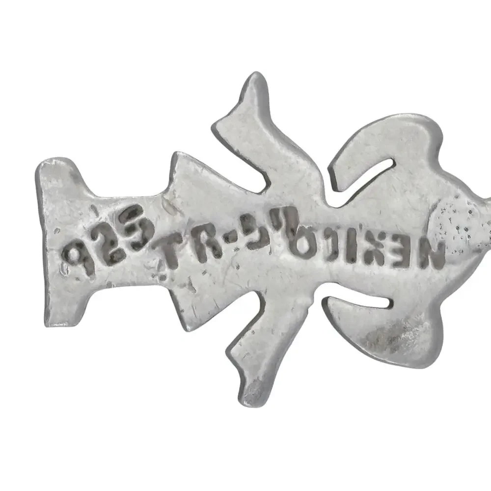 Vintage Sterling Silver 925 Girl Pendant